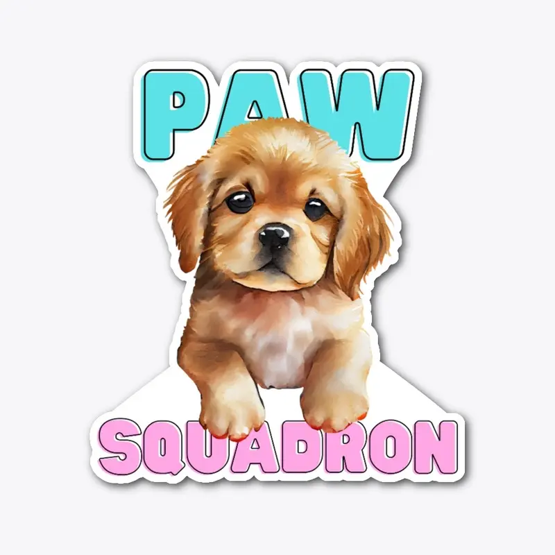 Paw Squadron Spring Hot Merch